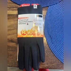 Heat Logic Women's Black Thermal Touchscreen Gloves